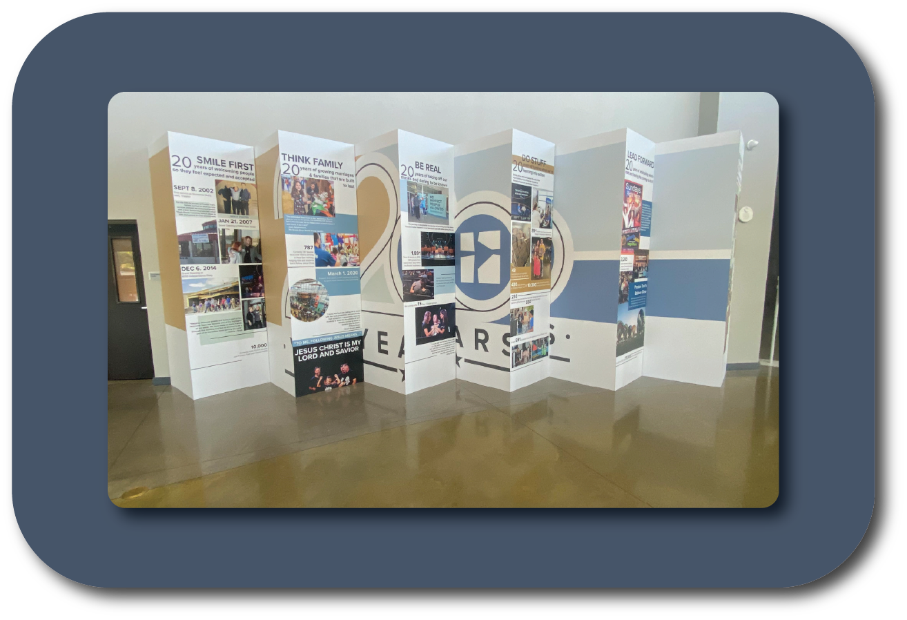 Dsiplay signage